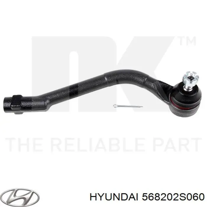 Наконечник рульовий Hyundai/Kia 568202S060 ціна, від 14.48 USD