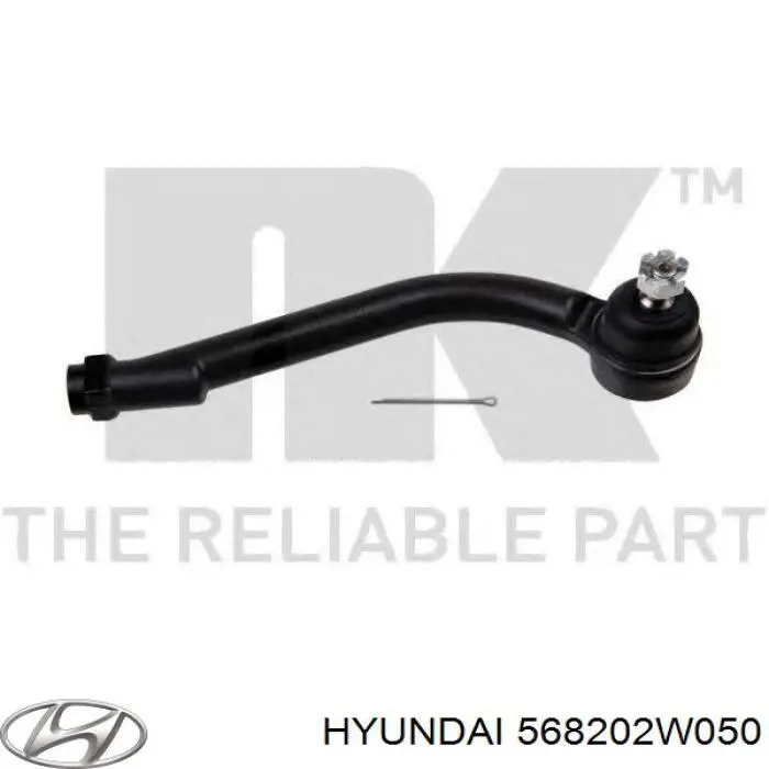 Наконечник рульовий Hyundai/Kia 568202W050 ціна, від 23.98 USD
