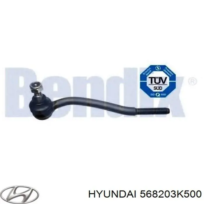 Наконечник рульовий Hyundai/Kia 568203K500 ціна, від 14.86 USD