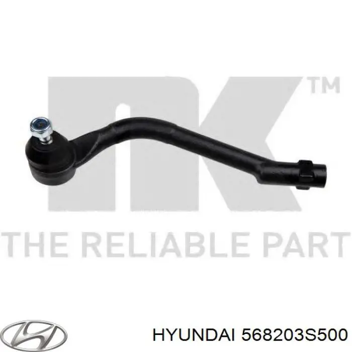 Наконечник рульовий Hyundai/Kia 568203S500 ціна, від 15.31 USD