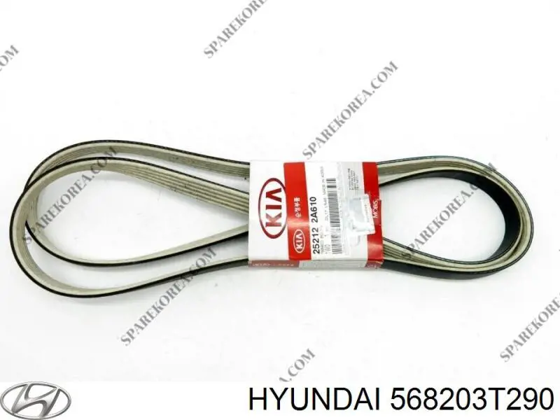 568203T290 Hyundai/Kia Зовнішній наконечник рульової тяги