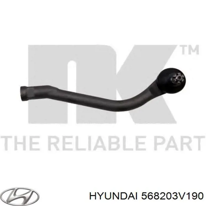 Купити 568203V190 Hyundai/Kia Рульовий наконечник