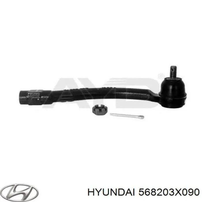 Купити 568203X090 Hyundai/Kia Рульовий наконечник
