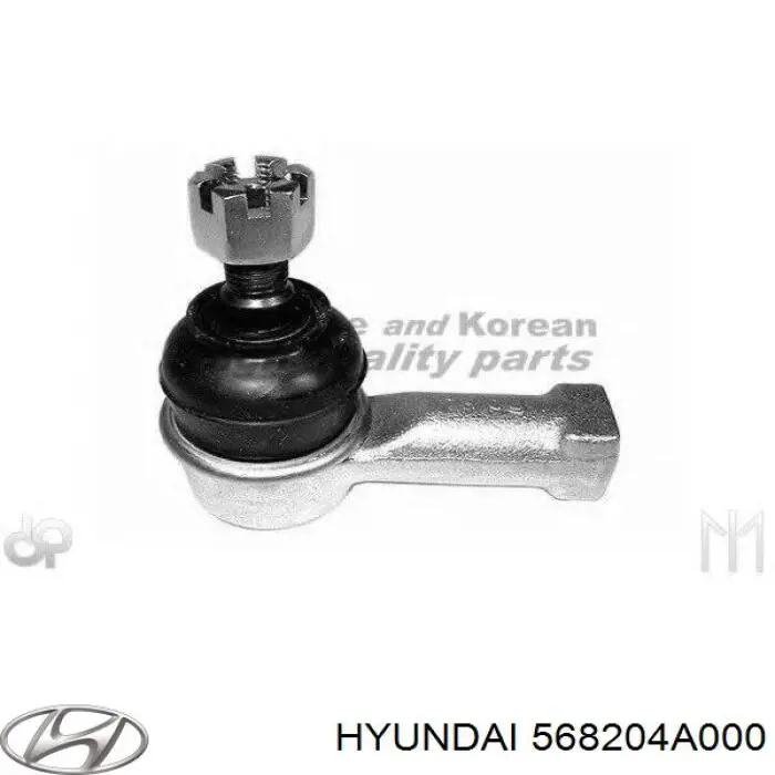 Накінечник рульової тяги, зовнішній 568204A000 Hyundai/Kia