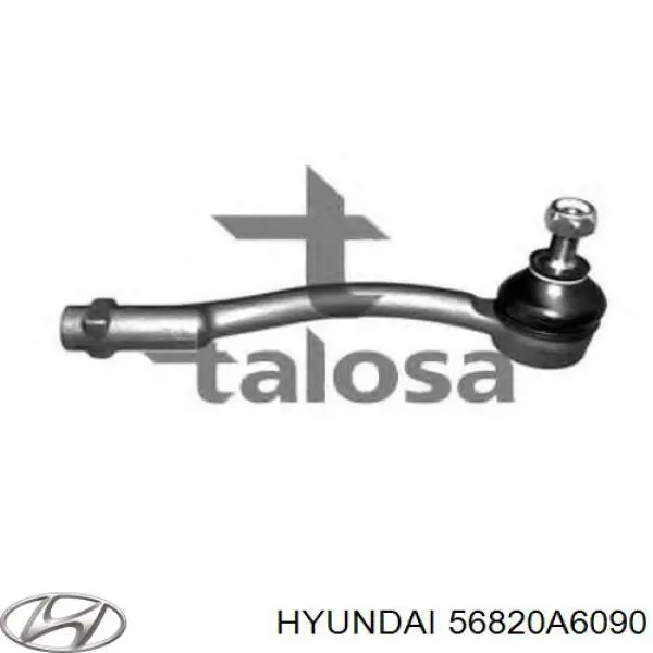 56820A6090 Hyundai/Kia Зовнішній наконечник рульової тяги