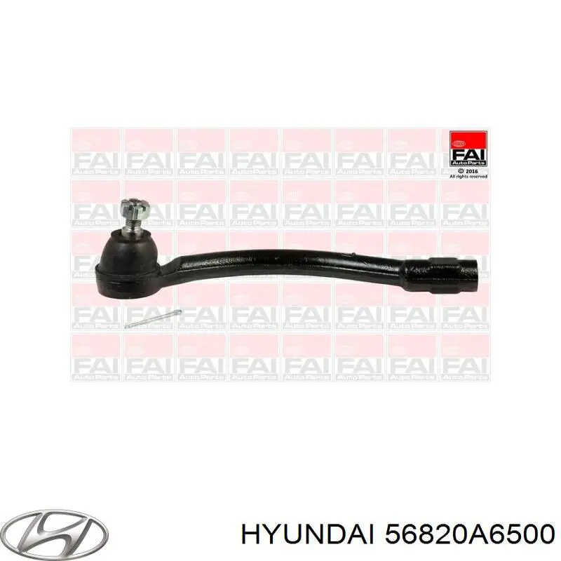 Купити 56820A6500 Hyundai/Kia Рульовий наконечник