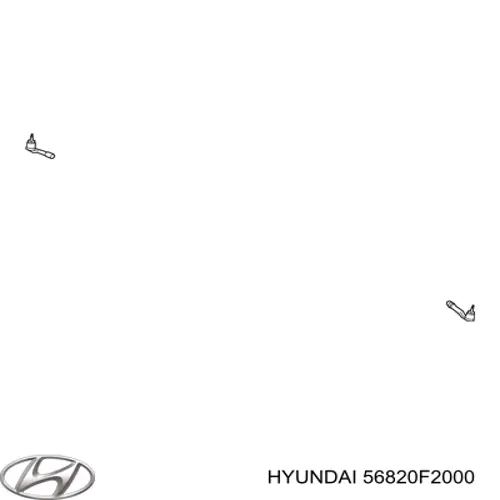 Наконечник рульовий Hyundai/Kia 56820F2000 ціна, від 12.67 USD