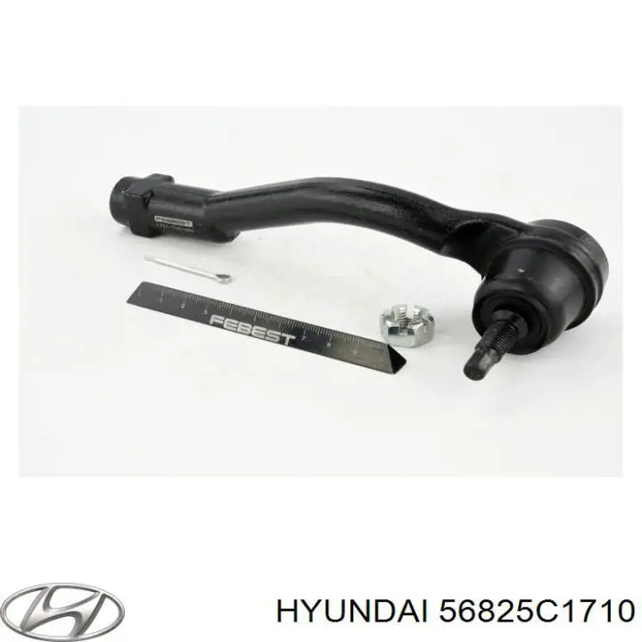 56825C1710 Hyundai/Kia Зовнішній наконечник рульової тяги