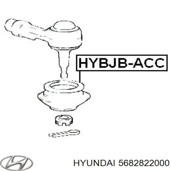 5682822000 Hyundai/Kia пильник рульового накінечника