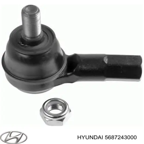 Наконечник рульовий Hyundai/Kia 5687243000 ціна, від 7.69 USD