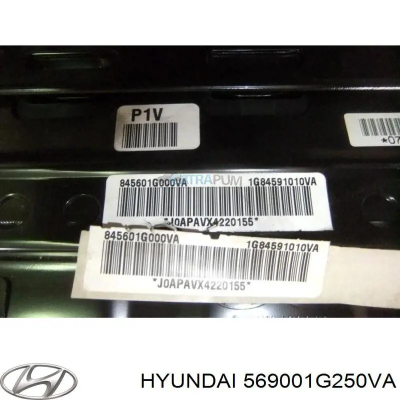 Подушка Айрбег водія Hyundai/Kia 569001G250VA ціна, від 51.38 USD
