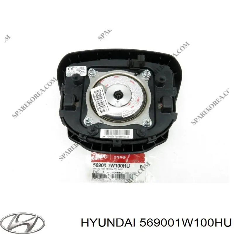 569001W100HU Hyundai/Kia Подушка AIRBAG передня ліва