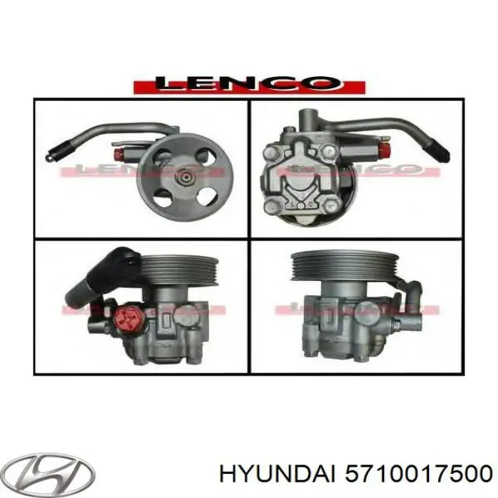 5710017500 Hyundai/Kia Насос гідропідсилювача