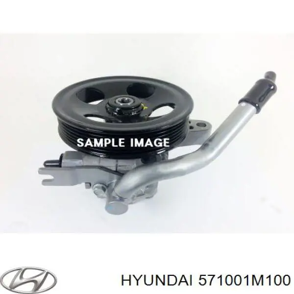 571001M100 Hyundai/Kia насос гідропідсилювача керма (гпк)