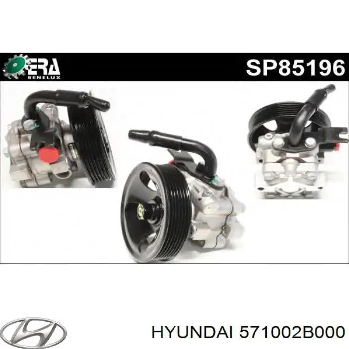 Купити 571002B000 Hyundai/Kia Насос гідравліки