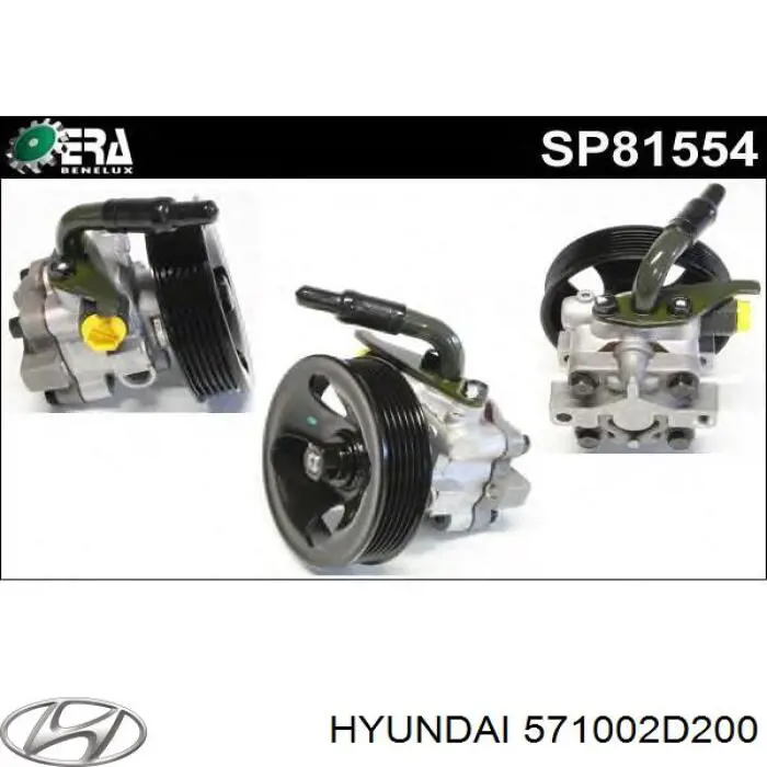 Насос ГПК Hyundai/Kia 571002D200 ціна, від 50.00 USD