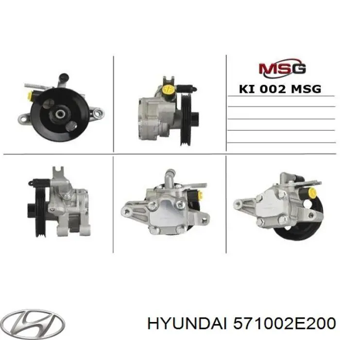 Купити 571002E200 Hyundai/Kia Насос гідравліки