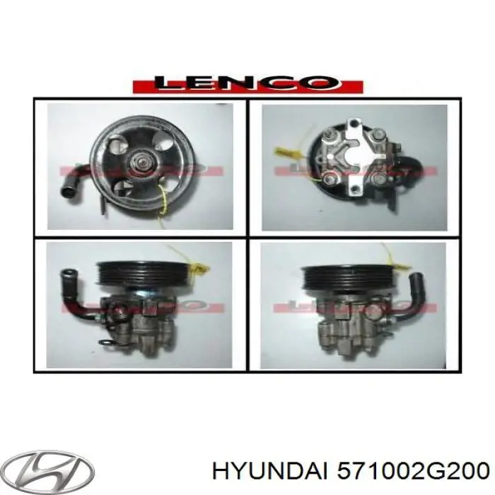Насос ГПК Hyundai/Kia 571002G200 ціна, від 36.73 USD