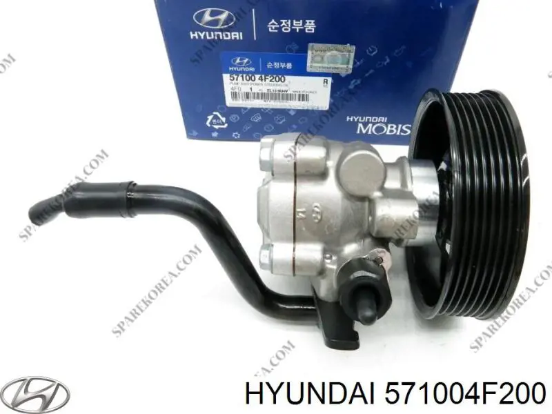 Насос гідропідсилювача керма (ГПК) Hyundai H100 (Хендай Н100)
