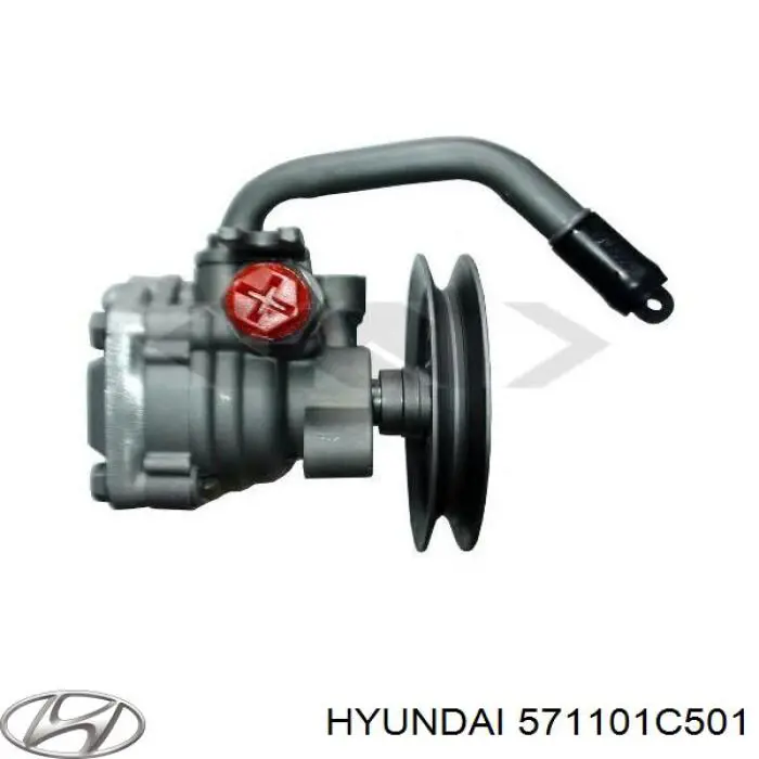 Насос гідропідсилювача керма (ГПК) Hyundai Getz (Хендай Гетц)