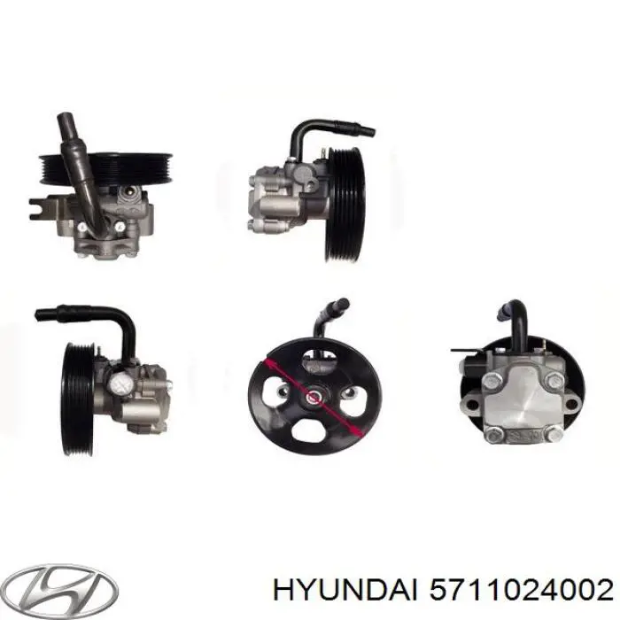 5711024002 Hyundai/Kia насос гідропідсилювача керма (гпк)
