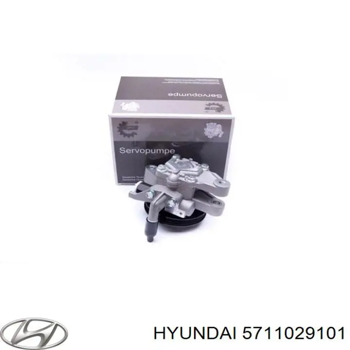 Купити 5711029101 Hyundai/Kia Насос гідравліки