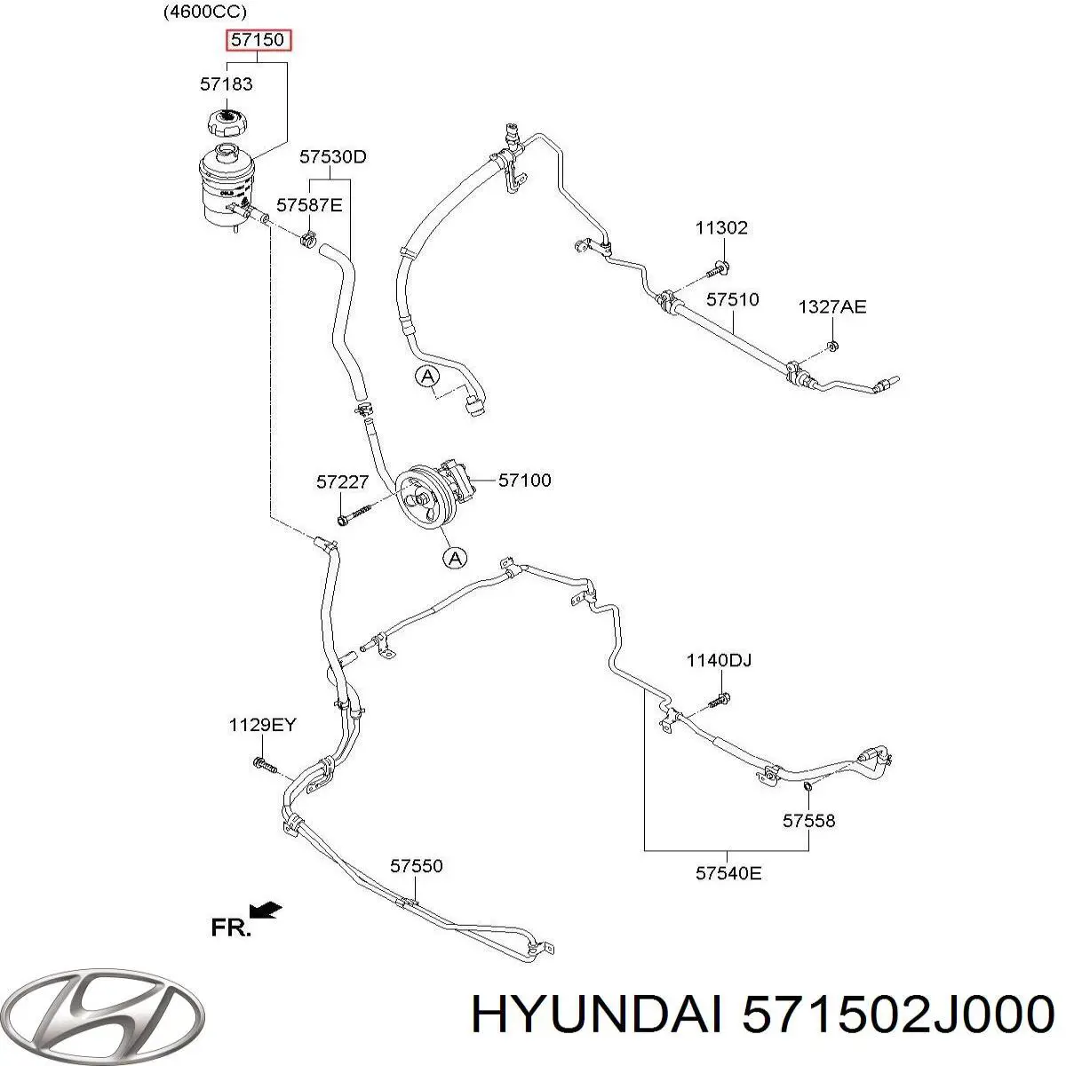  Hyundai/Kia 571502J000 ціна, від 256.99 USD