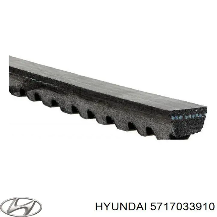 5717033910 Hyundai/Kia ремінь приводний, агрегатів