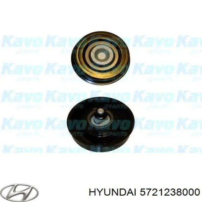 Ролик приводного ременя, паразитний Hyundai/Kia 5721238000 ціна, від 12.67 USD