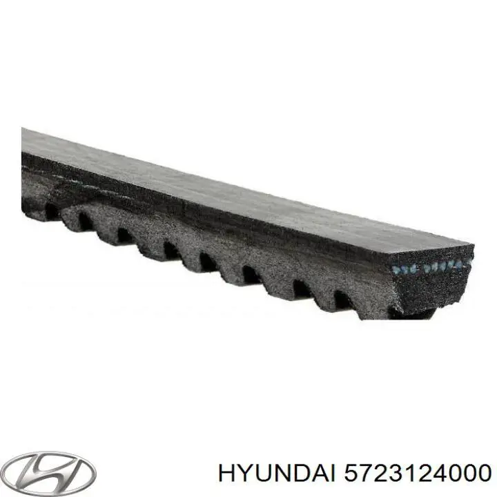 5723124000 Hyundai/Kia ремінь приводний, агрегатів
