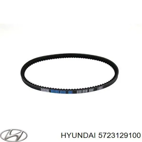 Клиновий ремінь Hyundai/Kia 5723129100 ціна, від 6.04 USD