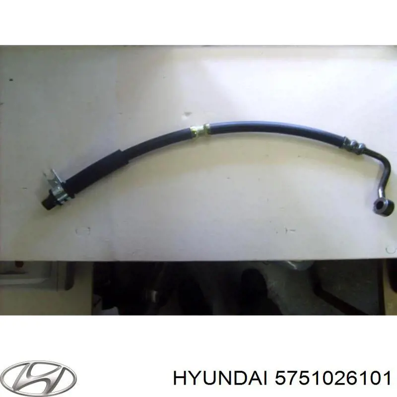 Шланг ГПК, високого тиску гідропідсилювача керма (рейки) Hyundai Santa Fe 1 (SM) (Хендай Санта фе)