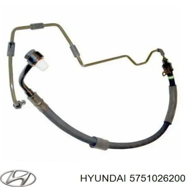 Патрубок високого тиску гідропідсилювача Hyundai/Kia 5751026200 ціна, від 102.00 USD