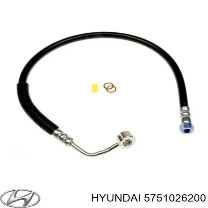 Купити 5751026200 Hyundai/Kia Шланг ГПК, високого тиску рейки керма