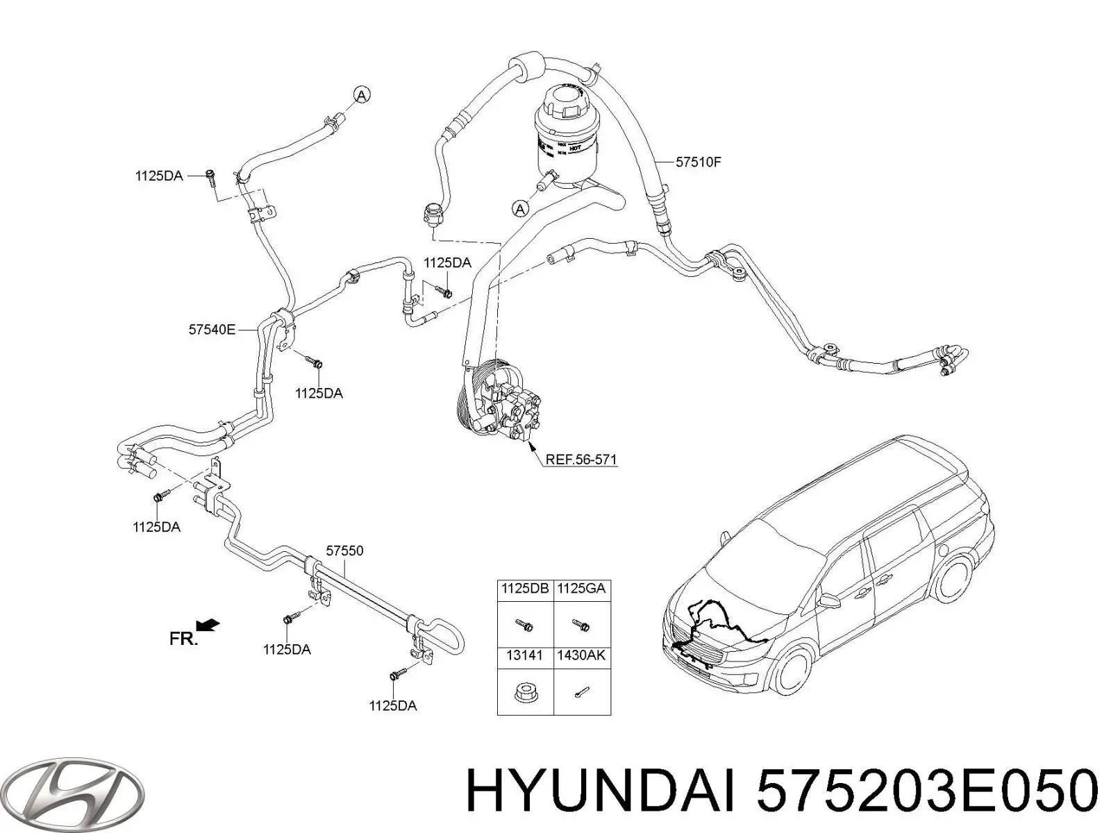 Купити 575203E050 Hyundai/Kia 