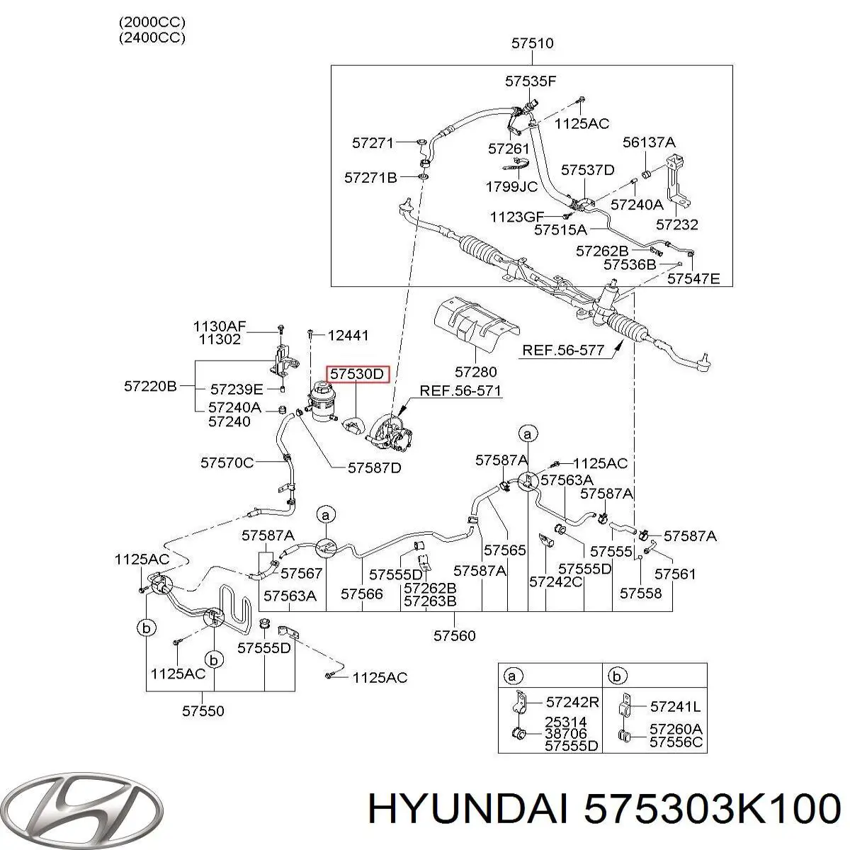  575303K100 Hyundai/Kia