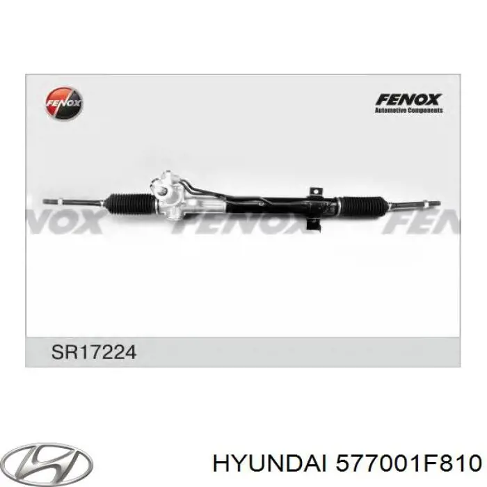 577001F810 Hyundai/Kia Рейковий рульовий механізм