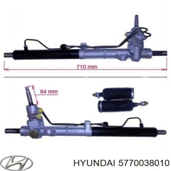 Управління рульове в зборі Hyundai/Kia 5770038010 ціна, від 183.47 USD