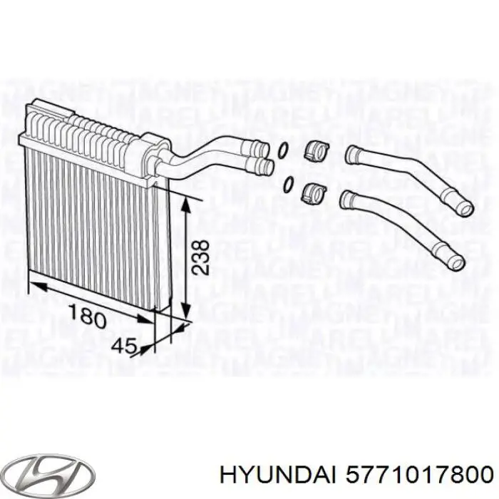 Купити 5771017800 Hyundai/Kia Рульова рейка