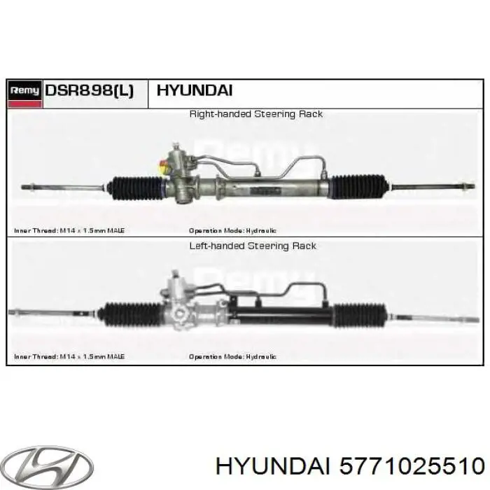 SR17221 Fenox Рейковий рульовий механізм