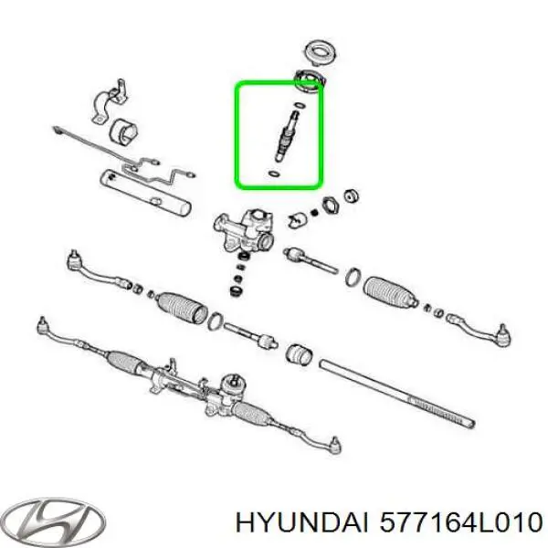 577164L010 Hyundai/Kia Розподільник рульового управління