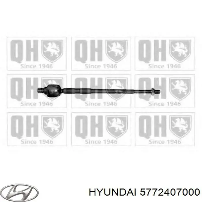 Тяга рульова ліва Hyundai/Kia 5772407000 ціна, від 9.10 USD
