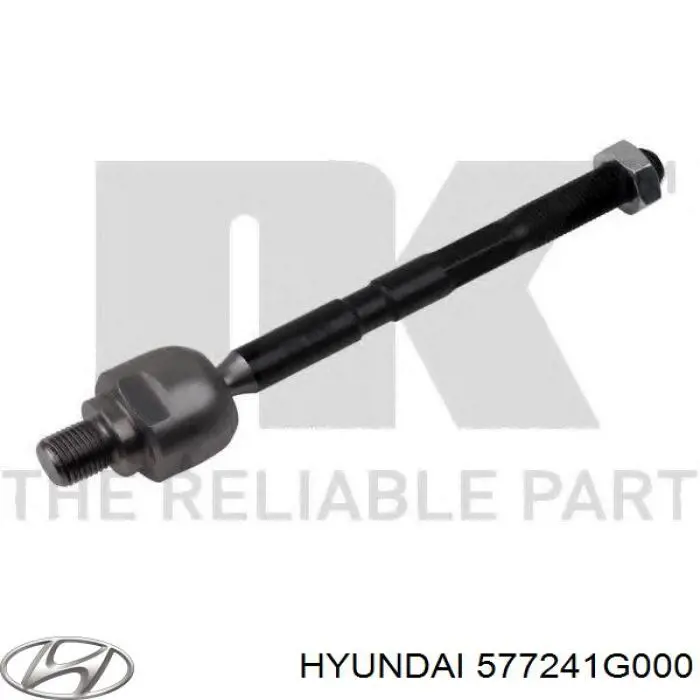 Тяга рульова ліва Hyundai/Kia 577241G000 ціна, від 10.33 USD