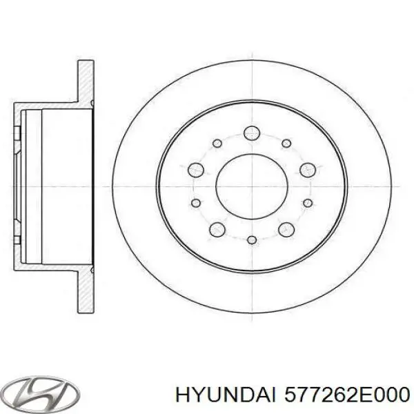 Втулка кріплення кермової рейки Hyundai/Kia 577262E000 ціна, від 45.10 USD