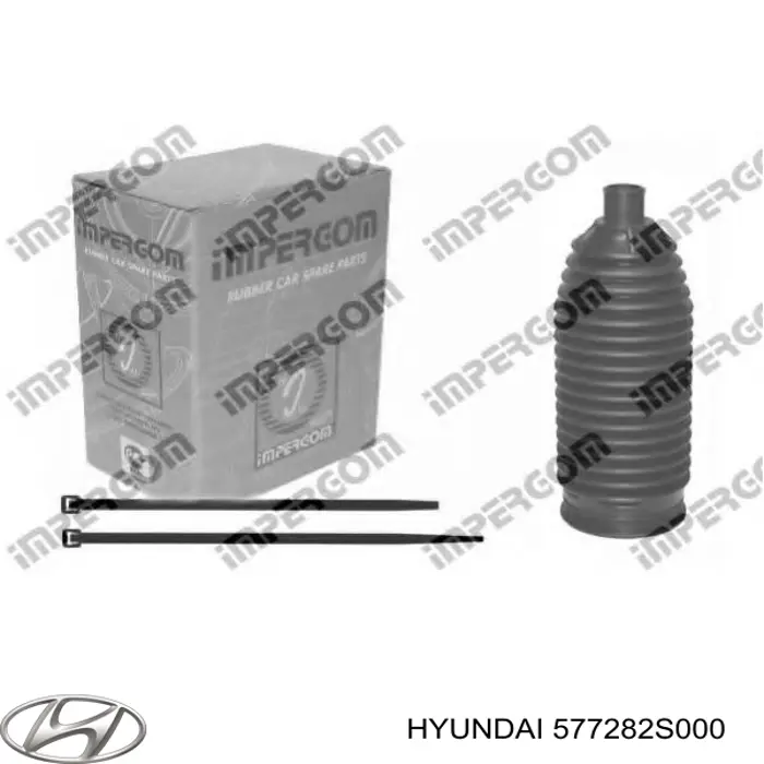 Пильник рульової тяги Hyundai/Kia 577282S000 ціна, від 6.24 USD