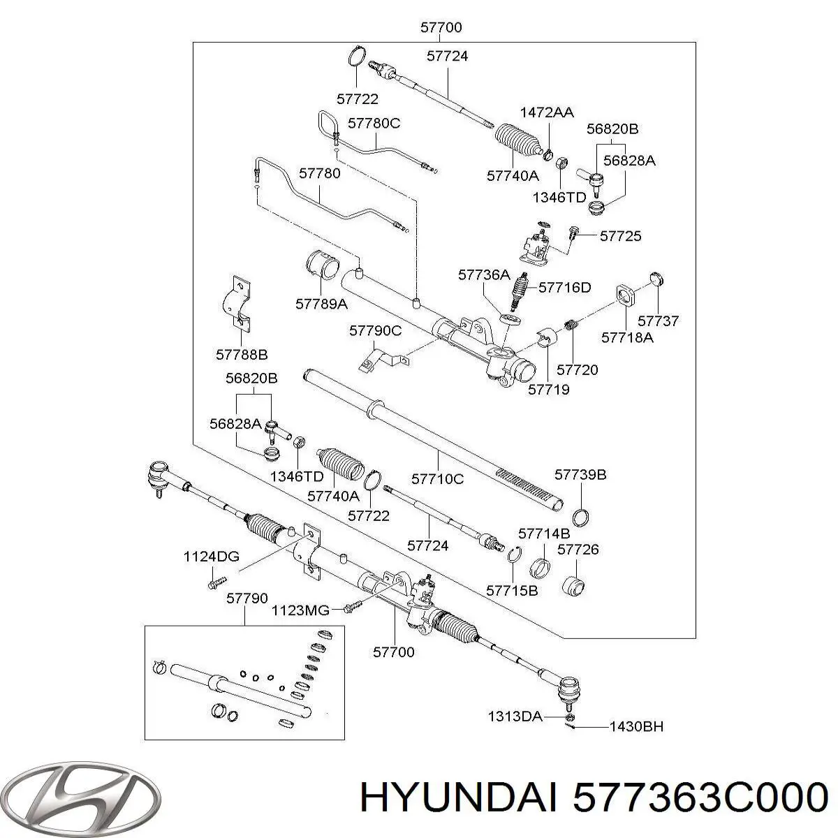 Купити 577363C000 Hyundai/Kia 