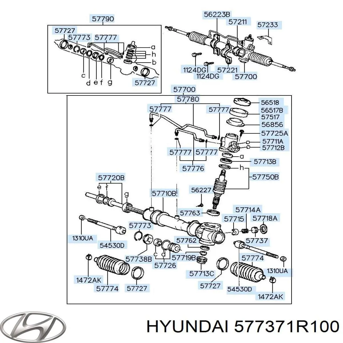  Hyundai/Kia 577371R100 ціна, від 11.98 USD