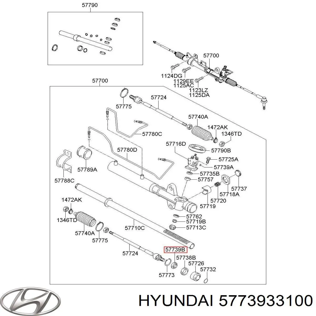 Купити 5773933100 Hyundai/Kia 