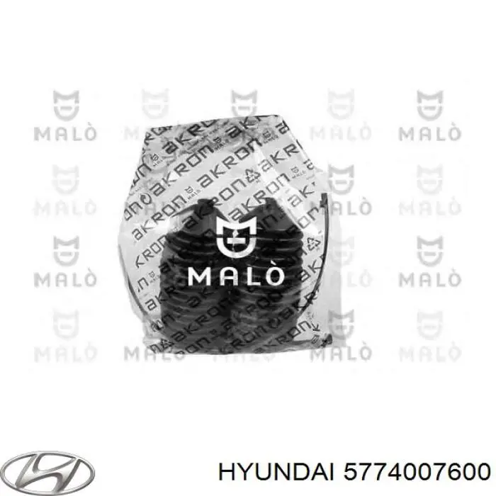 Пильник рульової тяги Hyundai/Kia 5774007600 ціна, від 17.27 USD