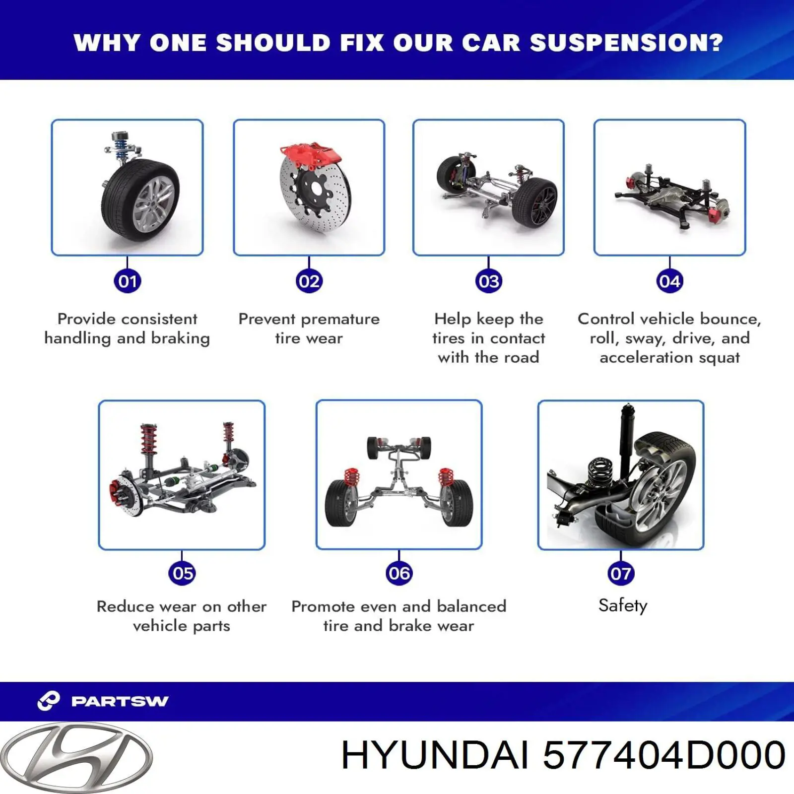 Пильник рульової рейки 577404D000 Hyundai/Kia